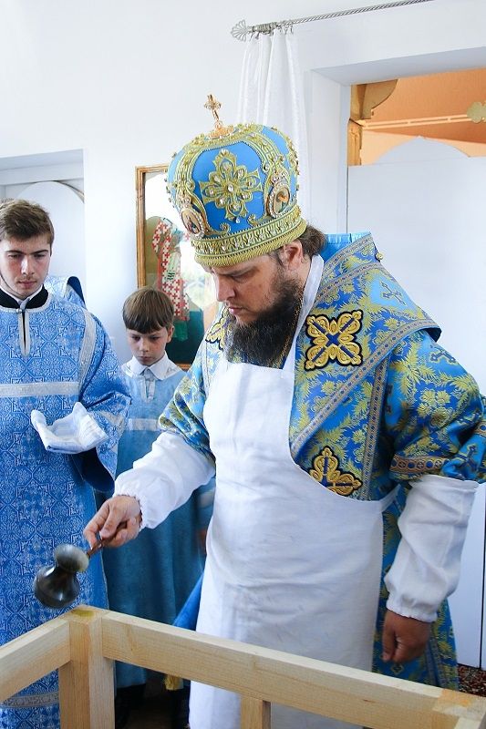 Чин великого освящения Казанского храма в селе Махровка