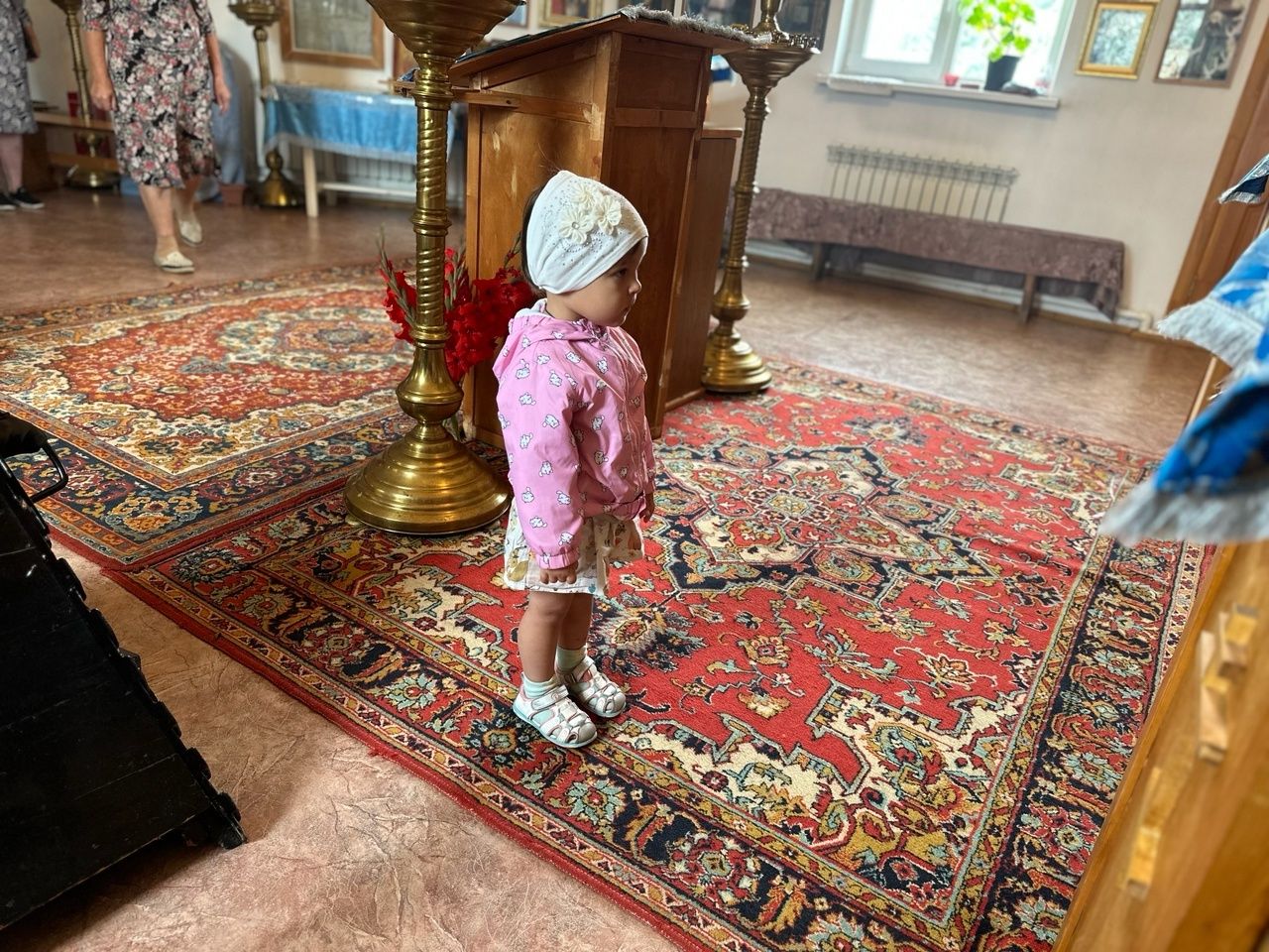 Юная прихожанка